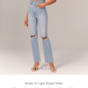 Ultra high rise- ankle straight